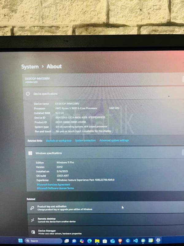 AMD RYZEN 5 3600 GAMING PC ads-image-1