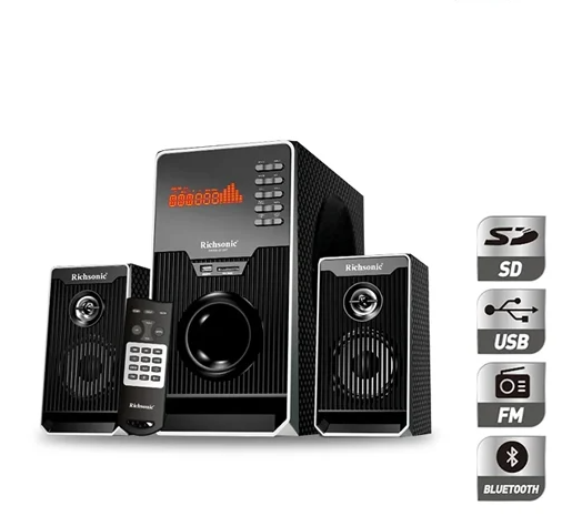 Richsonic 2.1 Channel Multimedia Speaker System 8000W RHSW-812BT