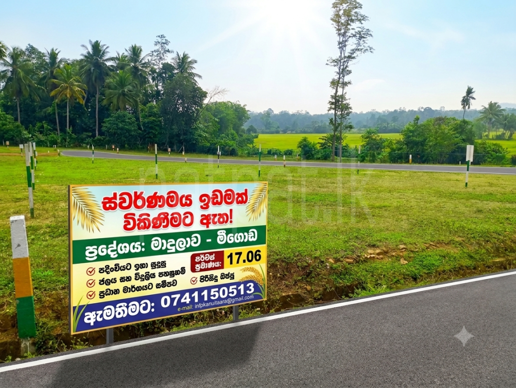Residential Land for Sale in Meegoda