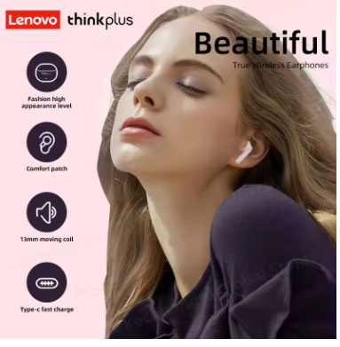 Lenovo Earphone Wireless Bluetooth