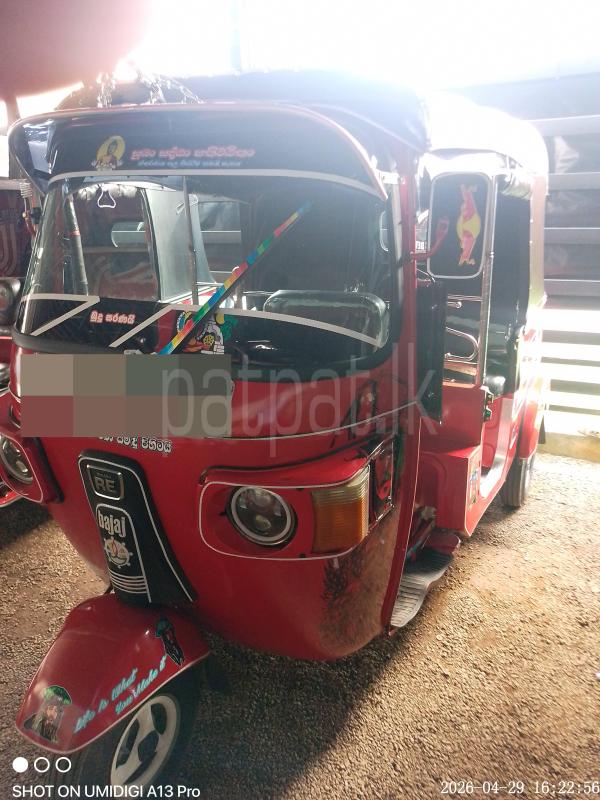 Bajaj Three Wheel 2012 - பயன்படுத்தப்பட்டது முச்சக்கர வண்டி sale in Sri Lanka - patpat.lk
