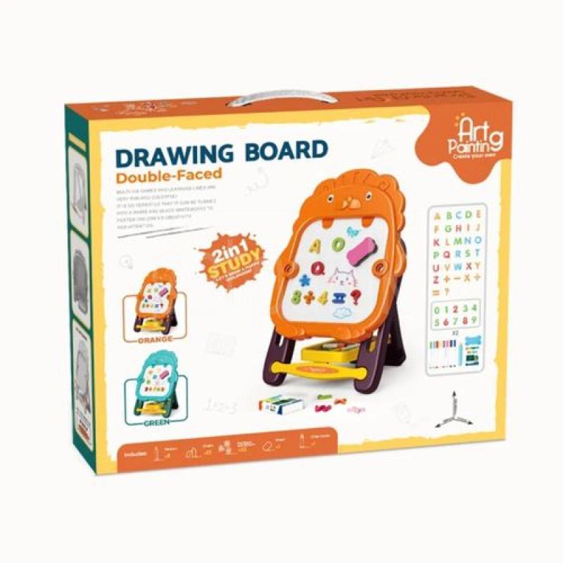 Double-sided Educational Board For Kids (Magnetic + Chalkboard) ads-image-1