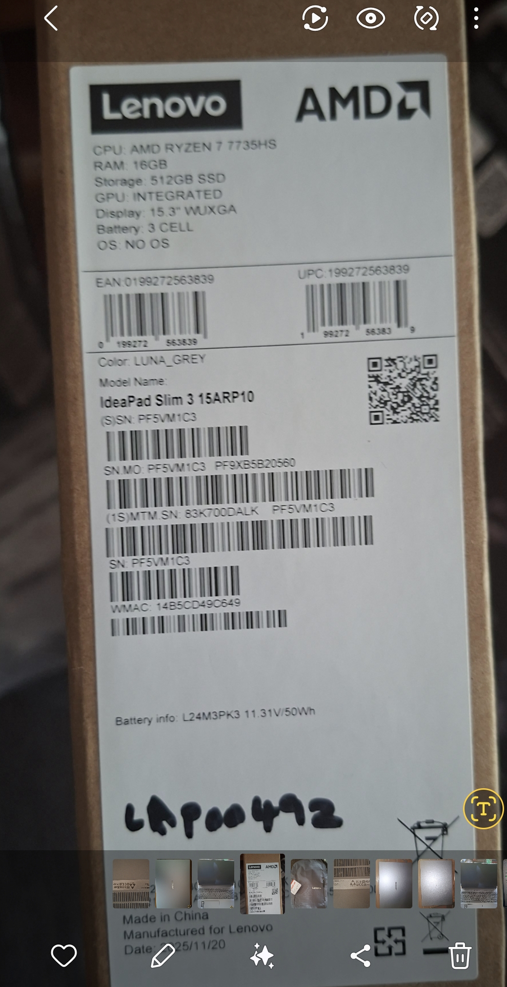 Lenovo laptop
