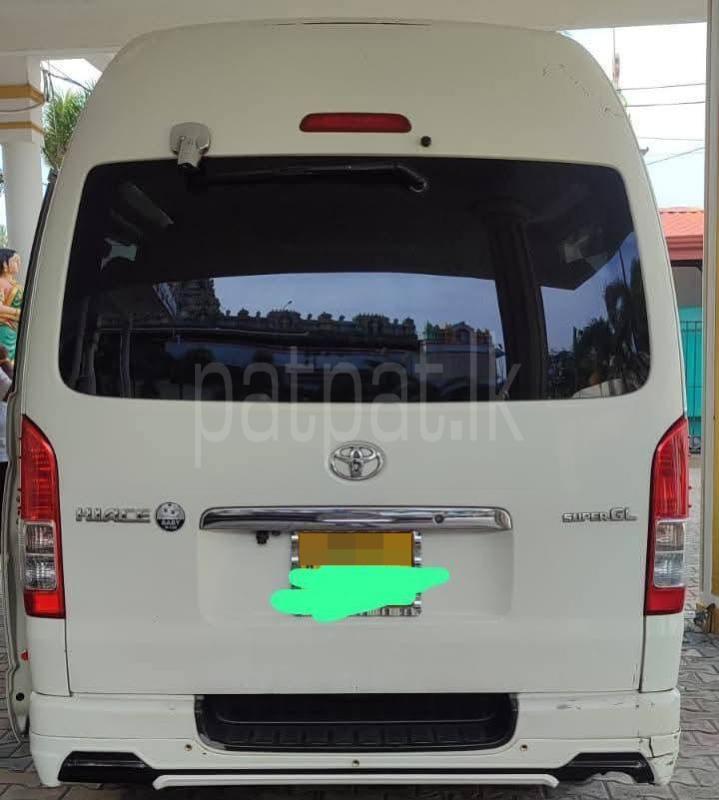 Toyota Hiace 2012 - பயன்படுத்தப்பட்டது வேன் sale in Sri Lanka - patpat.lk