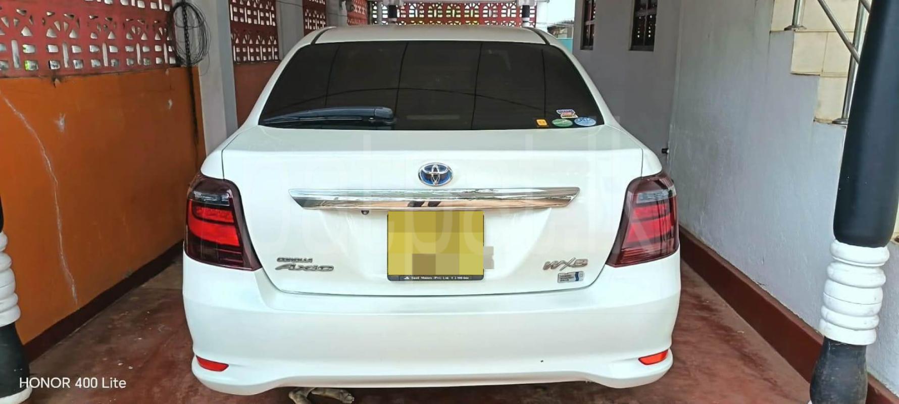 Toyota Axio 2017 - Used Car sale in Sri Lanka - patpat.lk