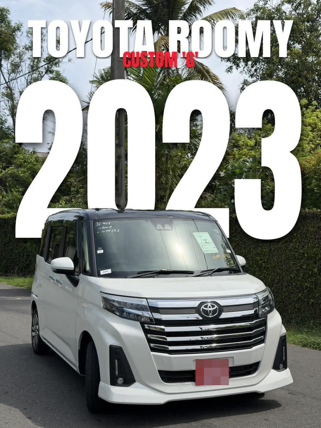 Toyota Roomy 2023 - නැවත සකස් කල වෑන් රථය sale in Sri Lanka - patpat.lk