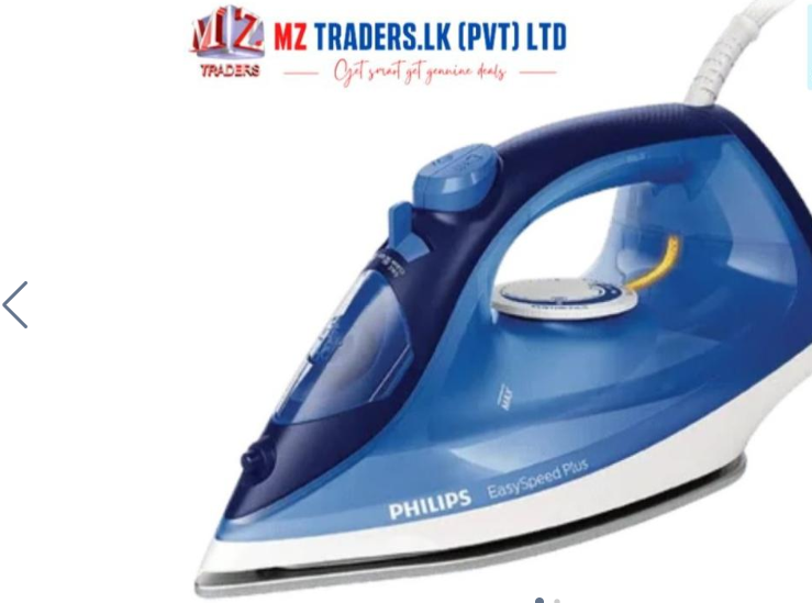 Philips EasySpeed Steam iron Ceramic soleplate 2200W Blue – GC2145