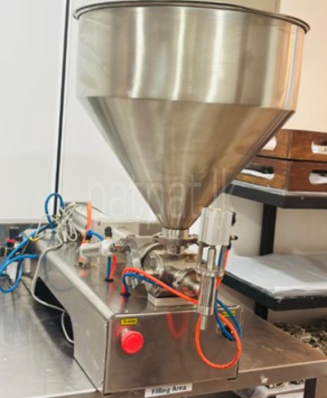 50-500ML SINGLE HEAD CREAM/PASTE FILLNG MACHINE WITH HOPPER