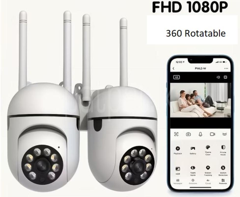 CCTV Camera - 360 Rotatable