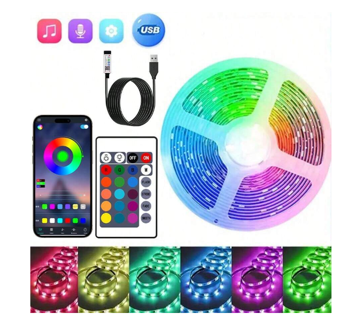 Color Changing LED Strip Lights