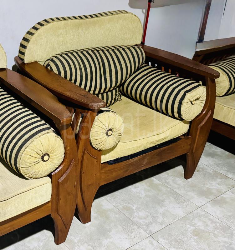 3Set Teak(තේක්ක) Sofa with Coffee table for sale