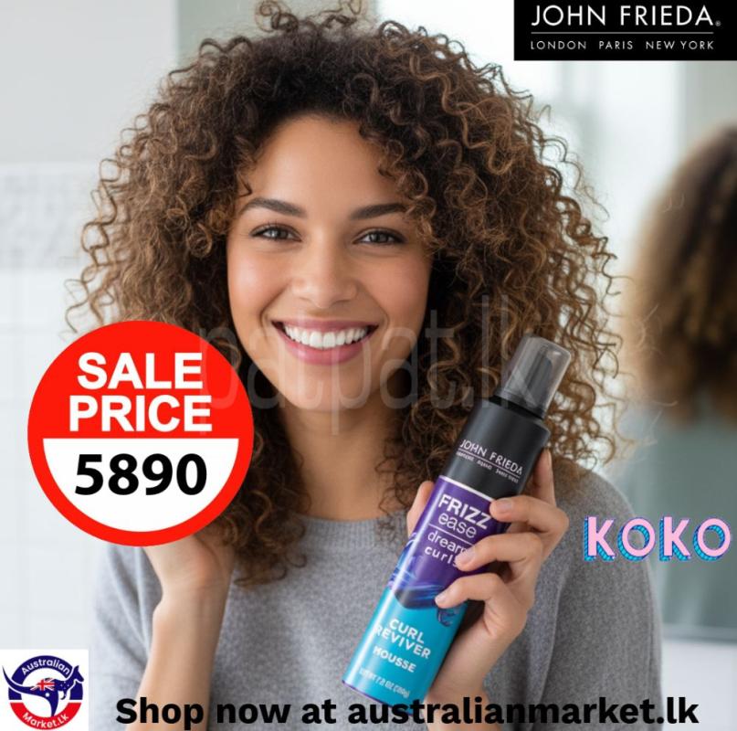 John Frieda Frizz Ease Dream Curls Curl Reviver Mousse (210g) ads-image-1