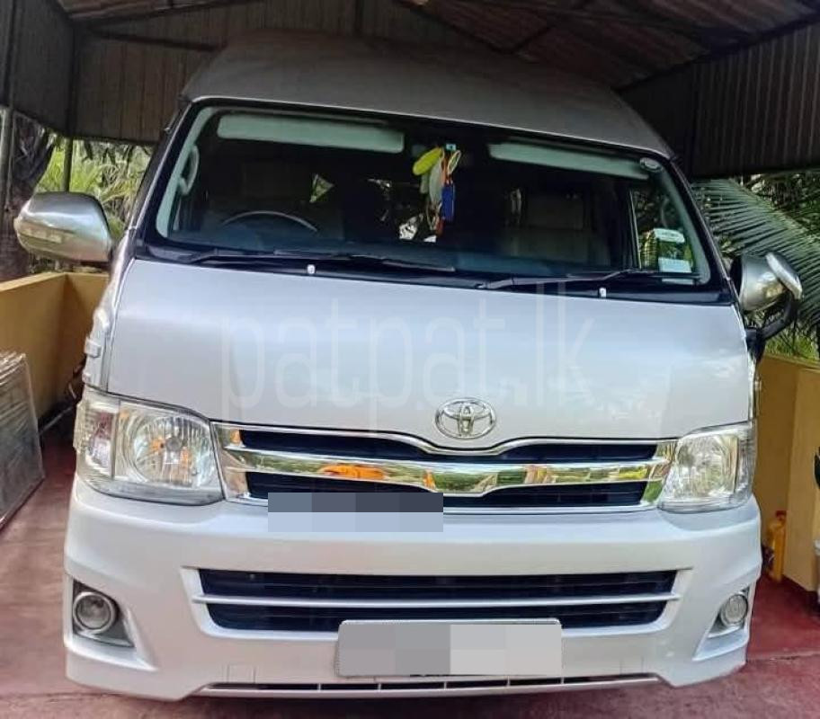 Toyota Hiace 2012 - பயன்படுத்தப்பட்டது வேன் sale in Sri Lanka - patpat.lk