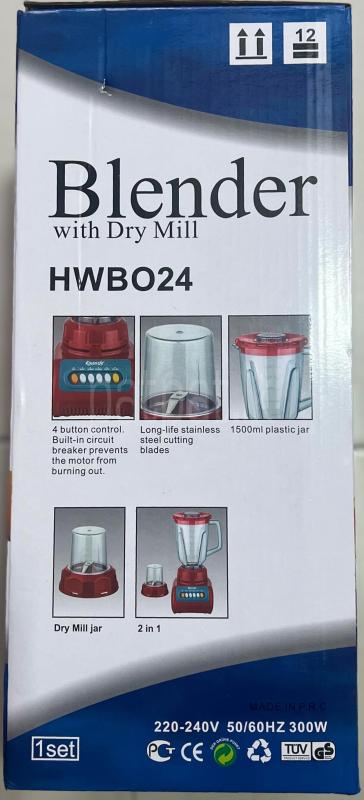 kawashi blender with dry mill & Circuit Breaker