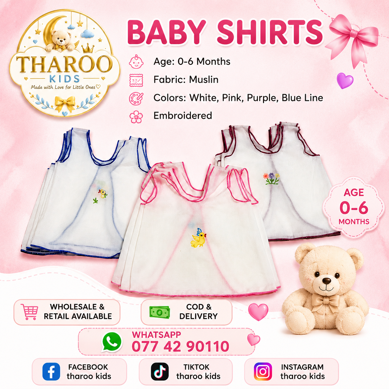 NEW BORN BABY SHIRTS