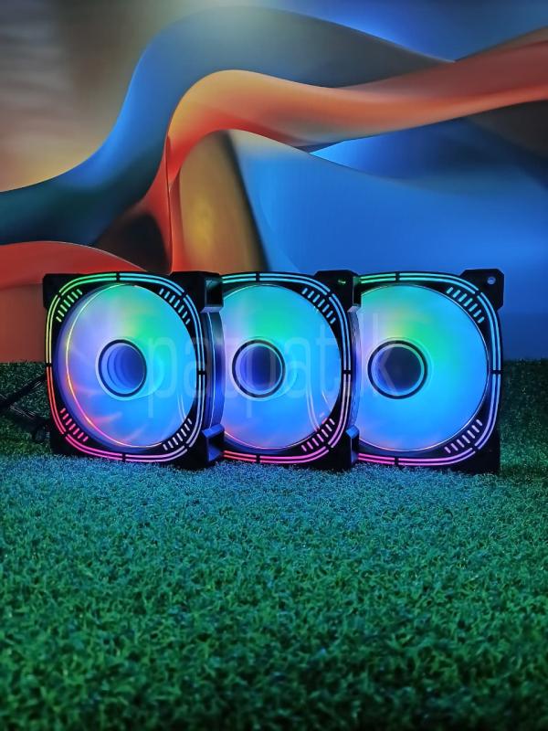 RGB Colour Auto Changing RGB Case Cooling Fans