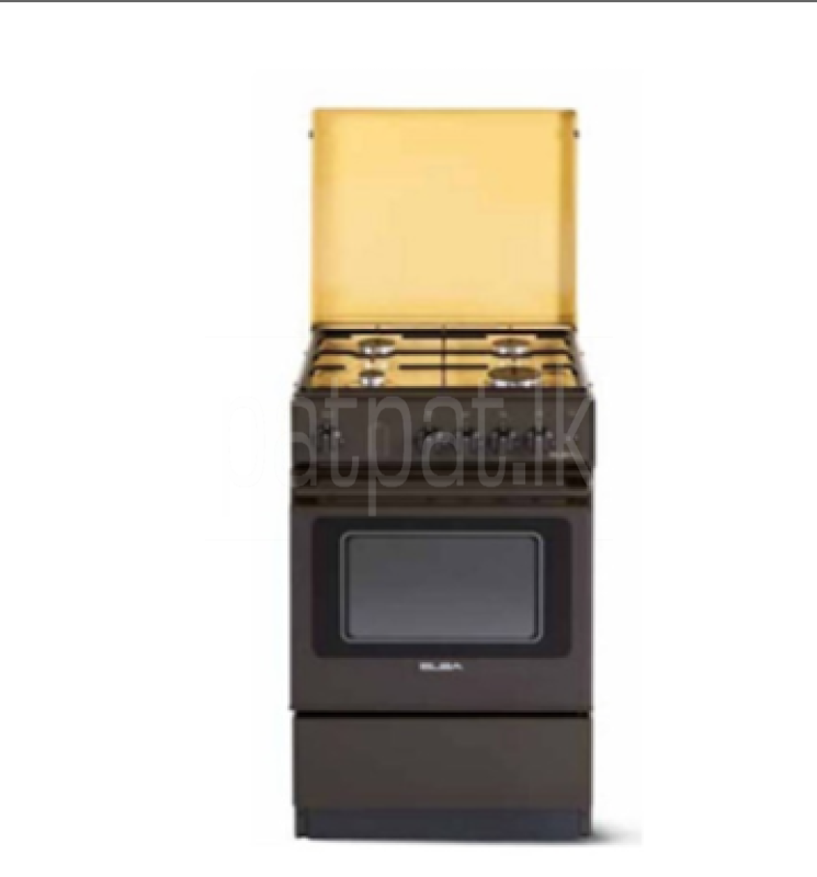 ELBA 50cm 4 Gas Burner Cooker with Gas Oven – Brown N55M204