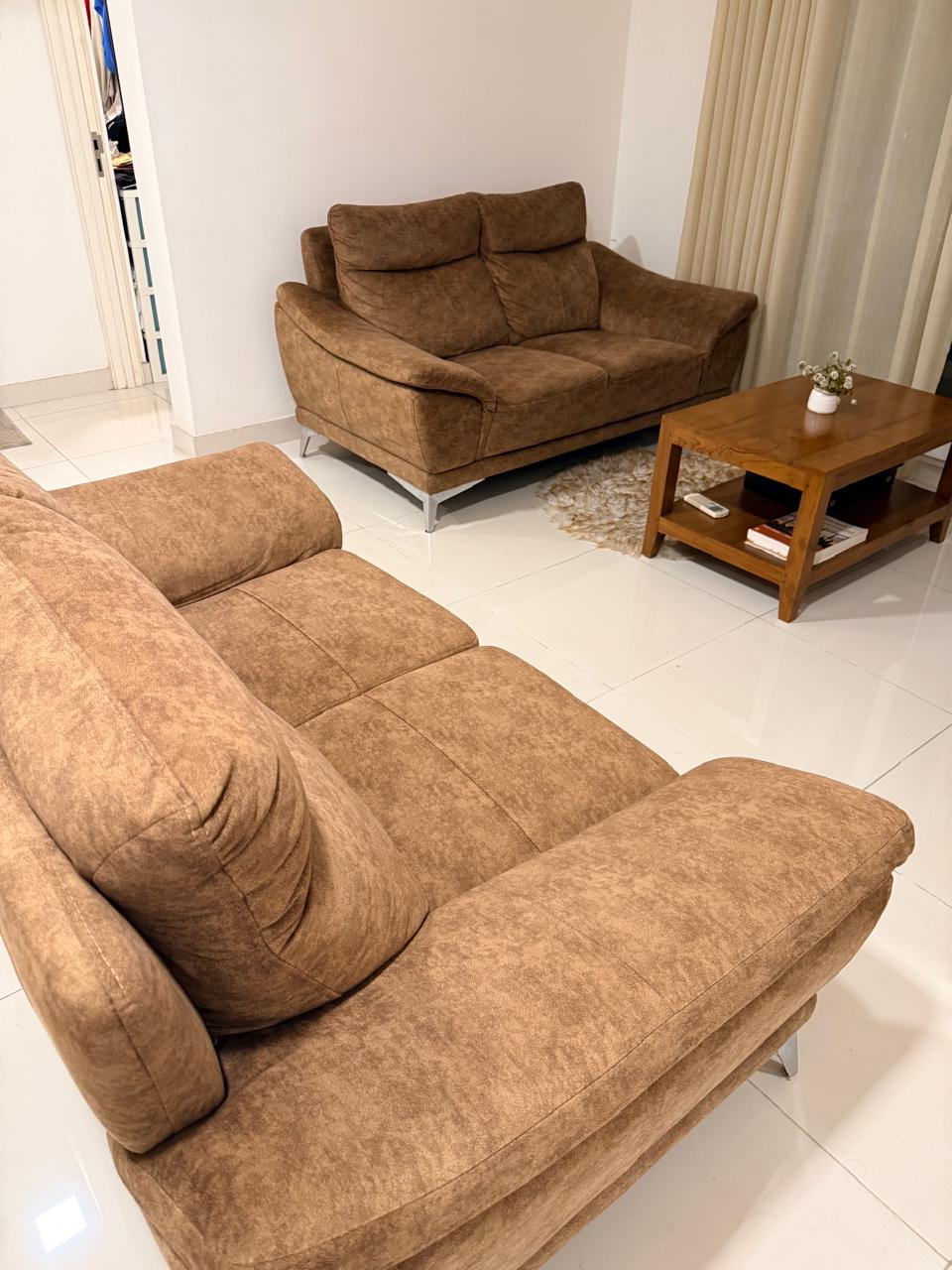 Marino Plush Clifton 2 Seater Sofa 2+2 (Fabric)