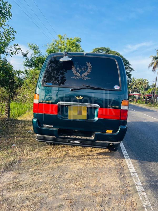 Toyota Hiace 2000 - பயன்படுத்தப்பட்டது வேன் sale in Sri Lanka - patpat.lk
