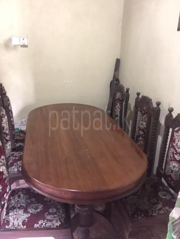 Used Teak dining table
