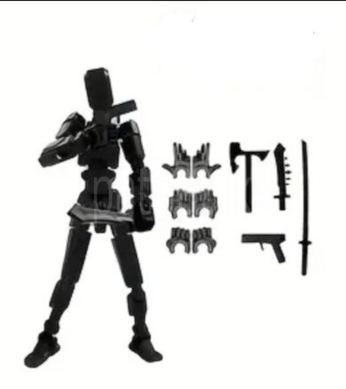 T13 action figure set 3D printed lucky titan 1 pcs action figure ads-image-1