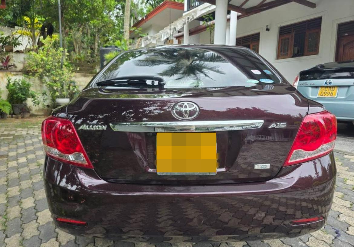 Toyota Allion 2012 - Used Car sale in Sri Lanka - patpat.lk