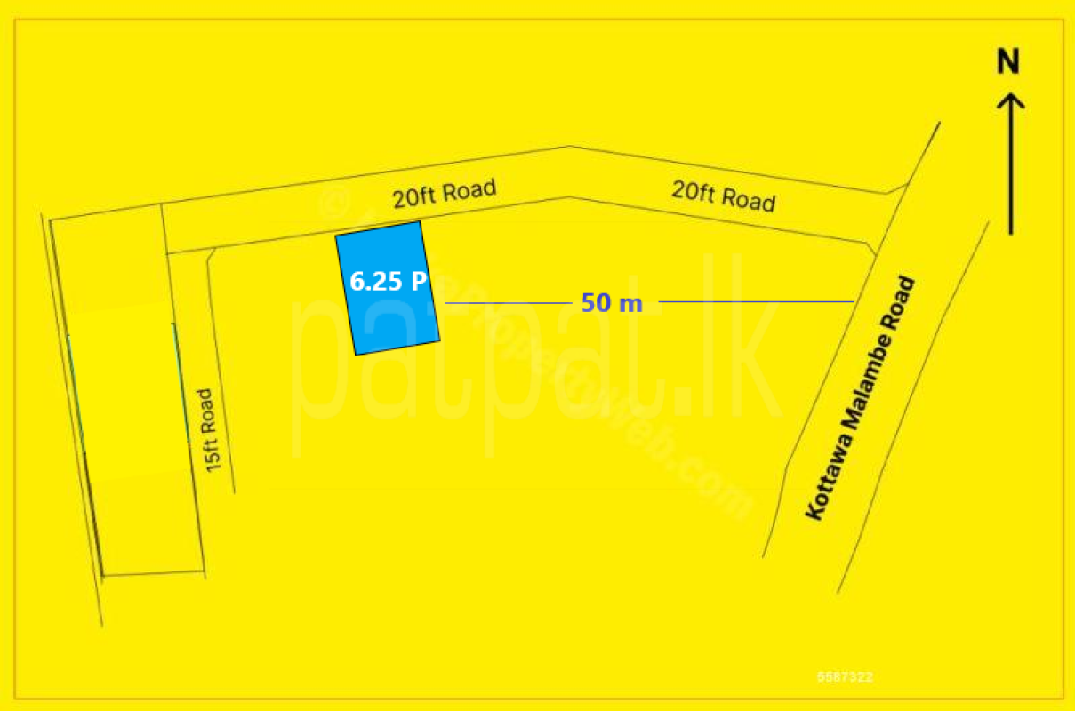 Residential Land for Sale in Hokandara