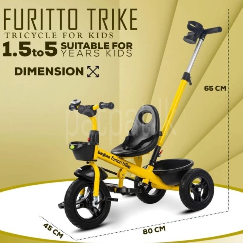 2in1 Push stroller bike Rubber wheels and trike mode for baby kids