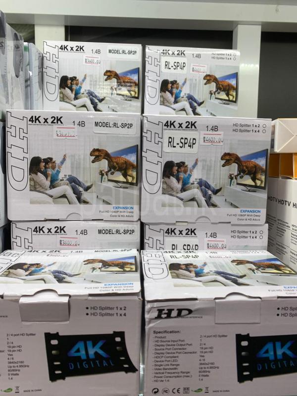 4K X 2K 2 PORT HDMI SPLITTER, 4K X 2K 4 PORT HDMI SPLITTER ads-image-1