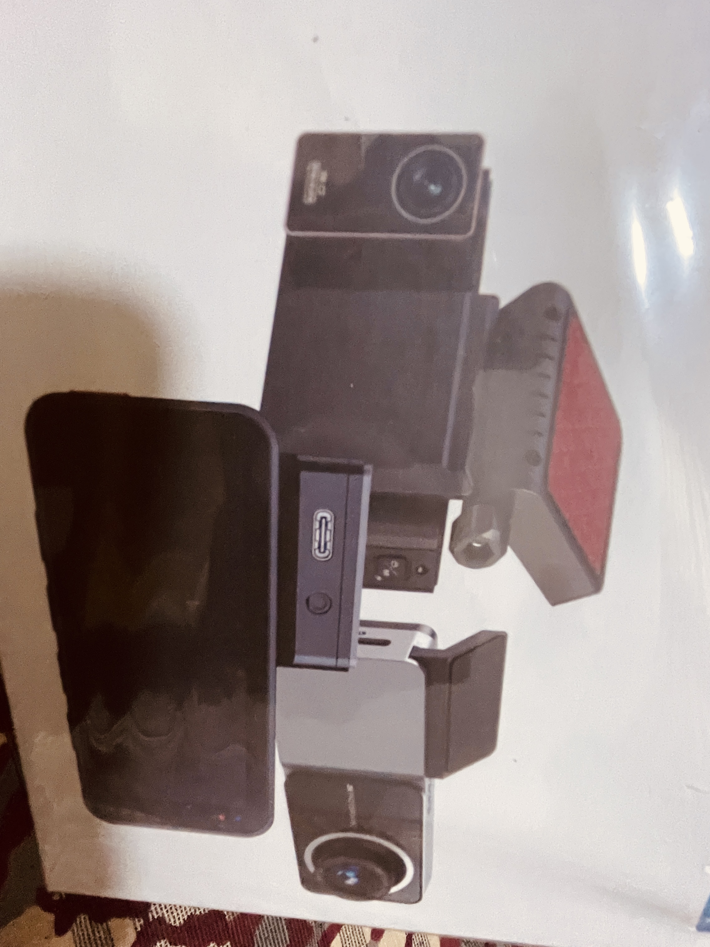 Car Dash Camera 2k (03 Way view)