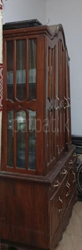Solid Mahogany Wood Display Cabinat ads-image-1