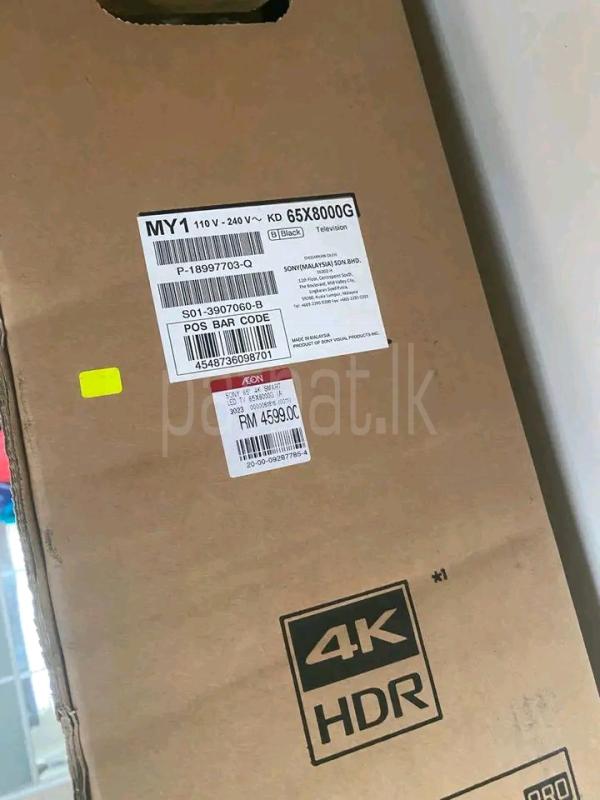 Sony 65 inches 4k smart tv