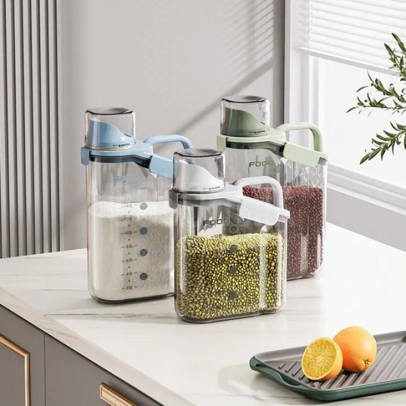 Plastic Food Storage Dispenser - 1100ml ads-image-1