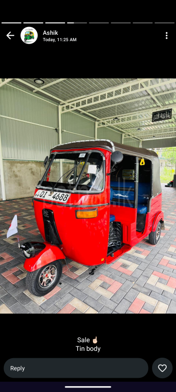Bajaj Three Wheel 2006 - பயன்படுத்தப்பட்டது முச்சக்கர வண்டி sale in Sri Lanka - patpat.lk