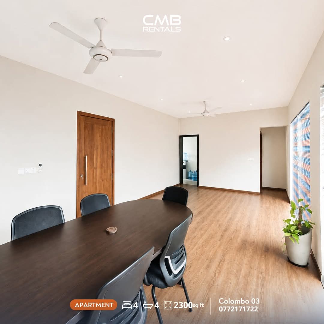 Luxury Apartment for Rent in Kollupitiya (Colombo 03)