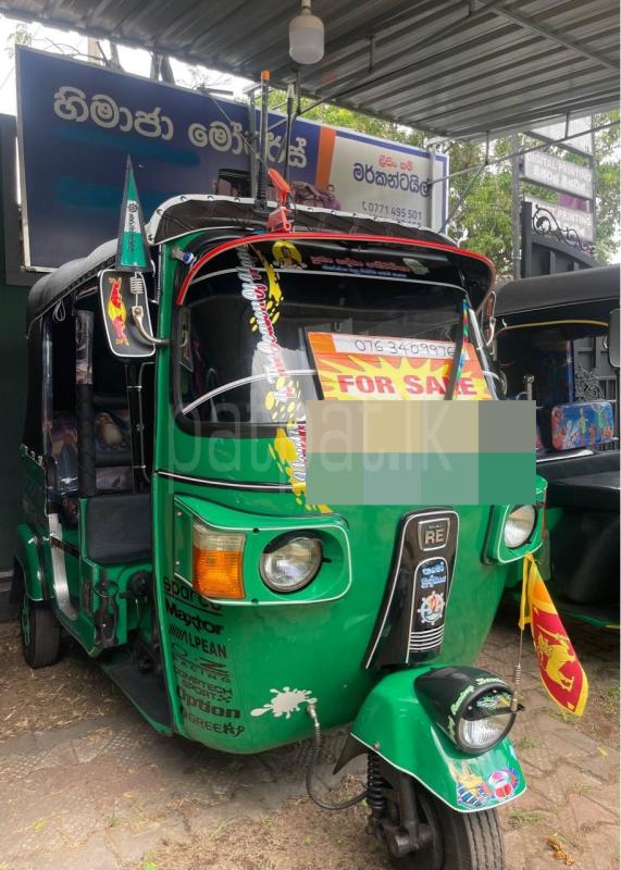 Bajaj Three Wheel 2011 - භාවිතා කරන ලද ත්‍රිරෝද රථය sale in Sri Lanka - patpat.lk