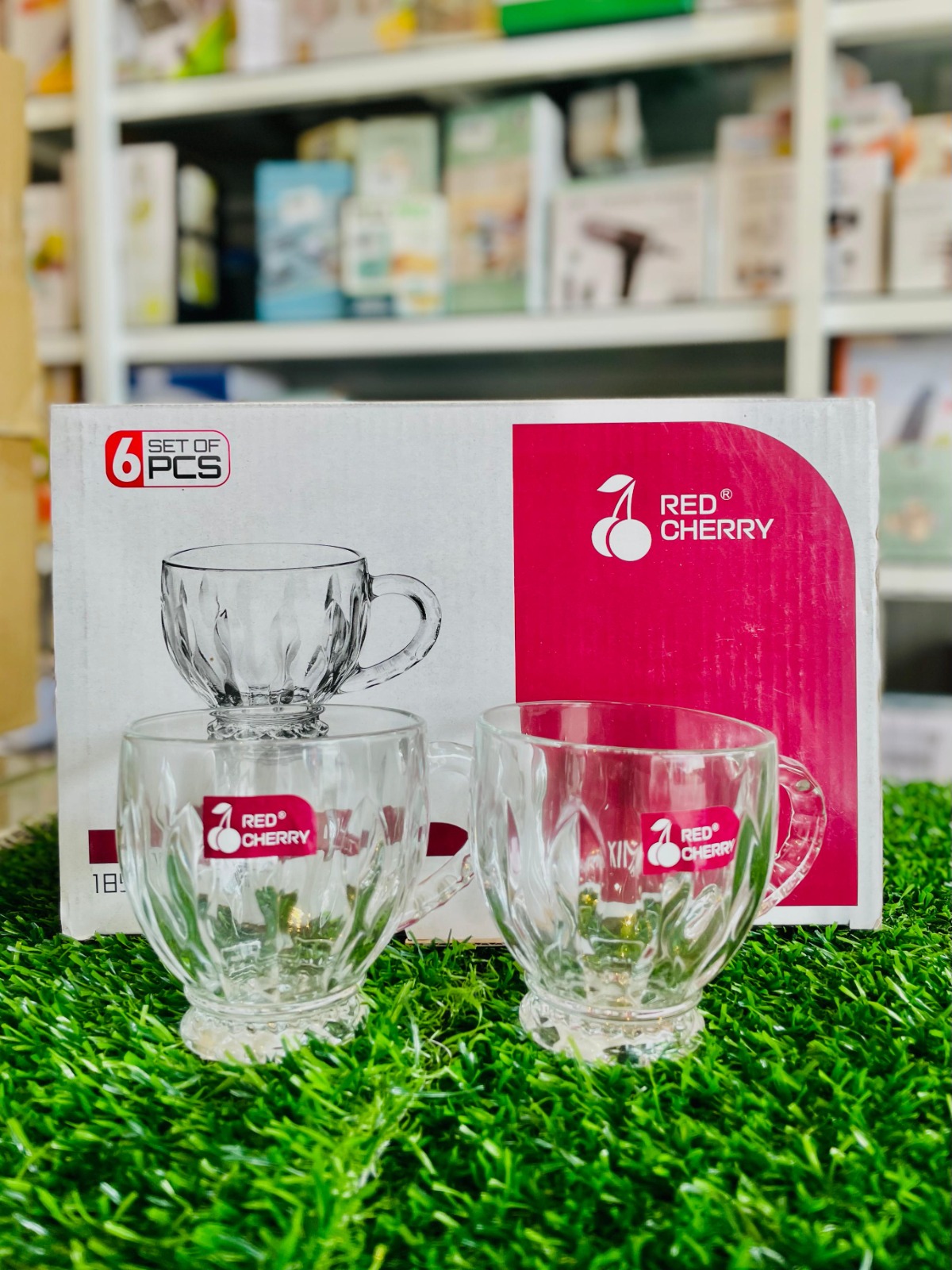 6 Pieces Heavy Tea Glass