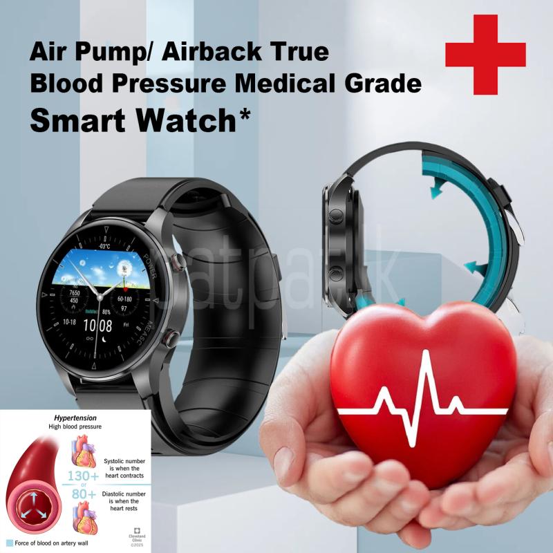 Medical Grade Blood Pressure Smart Watch ads-image-1