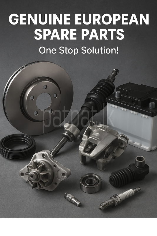 🔧 Genuine European Spare Parts