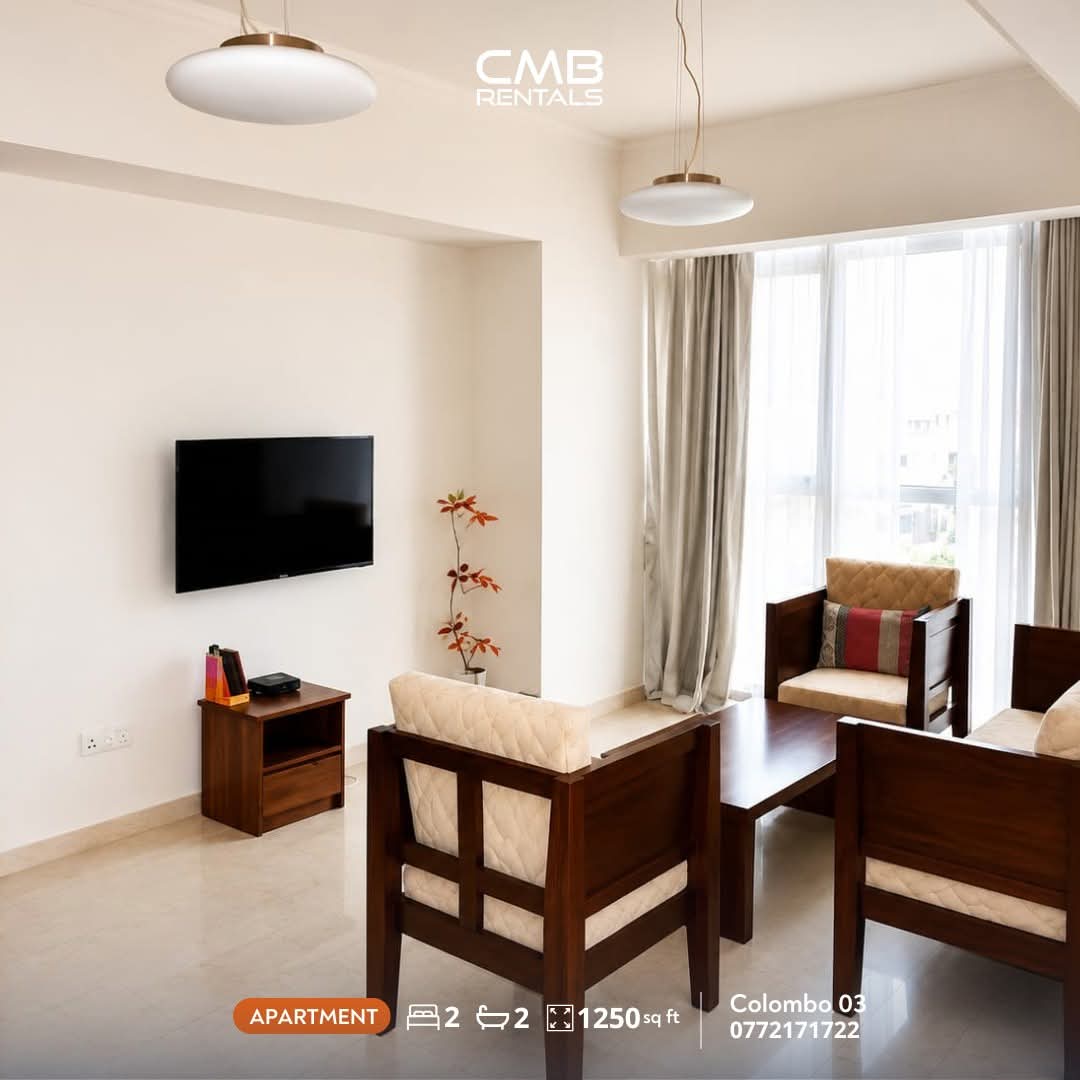 Luxury Apartment for Rent in Kollupitiya (Colombo 03)