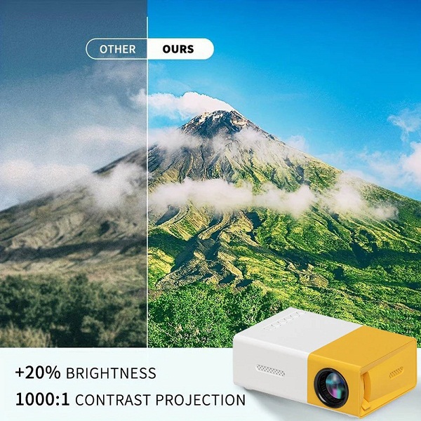 YG300 Pro LED Mini Projector