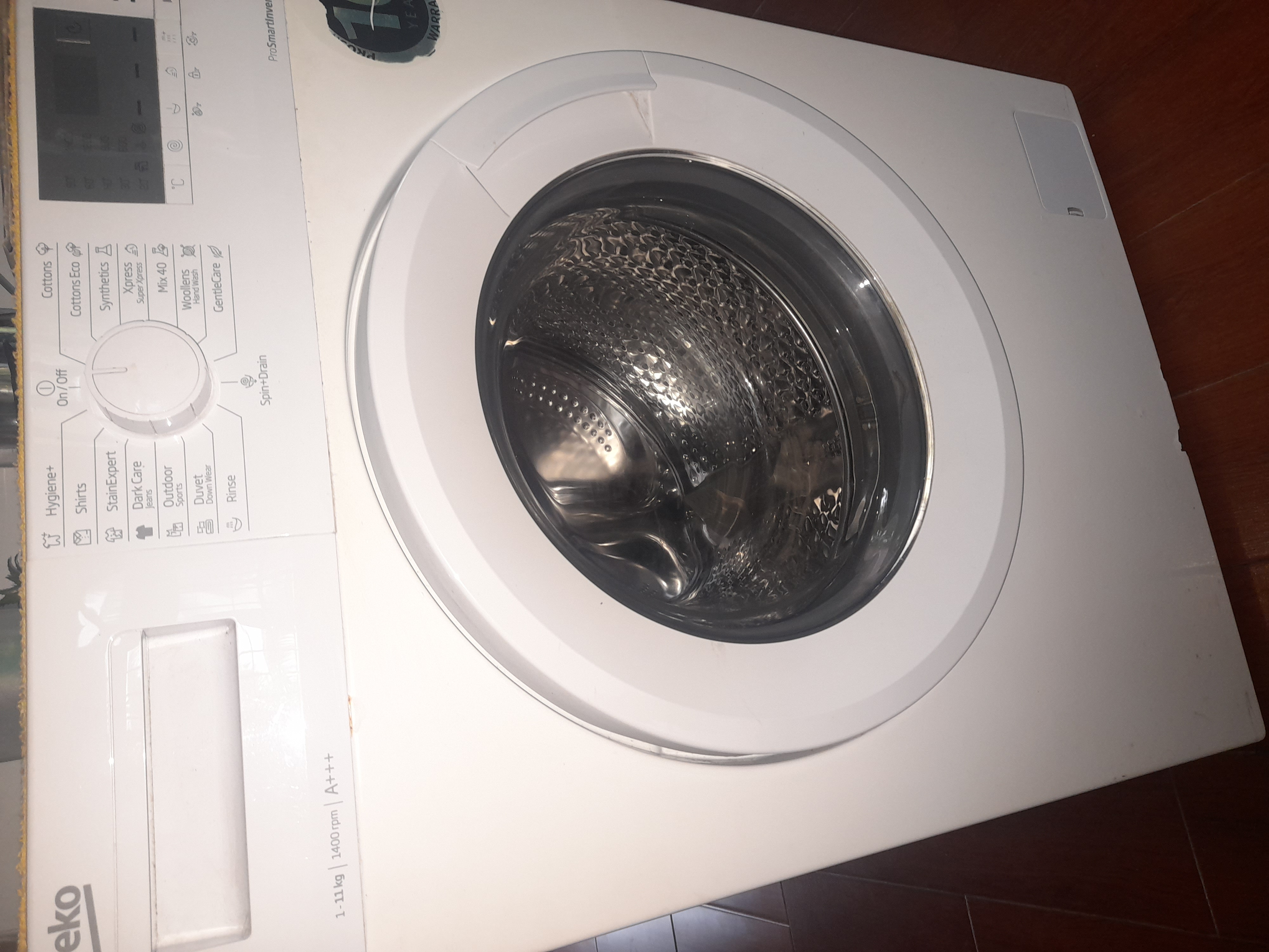 Beko front loaded washing machine