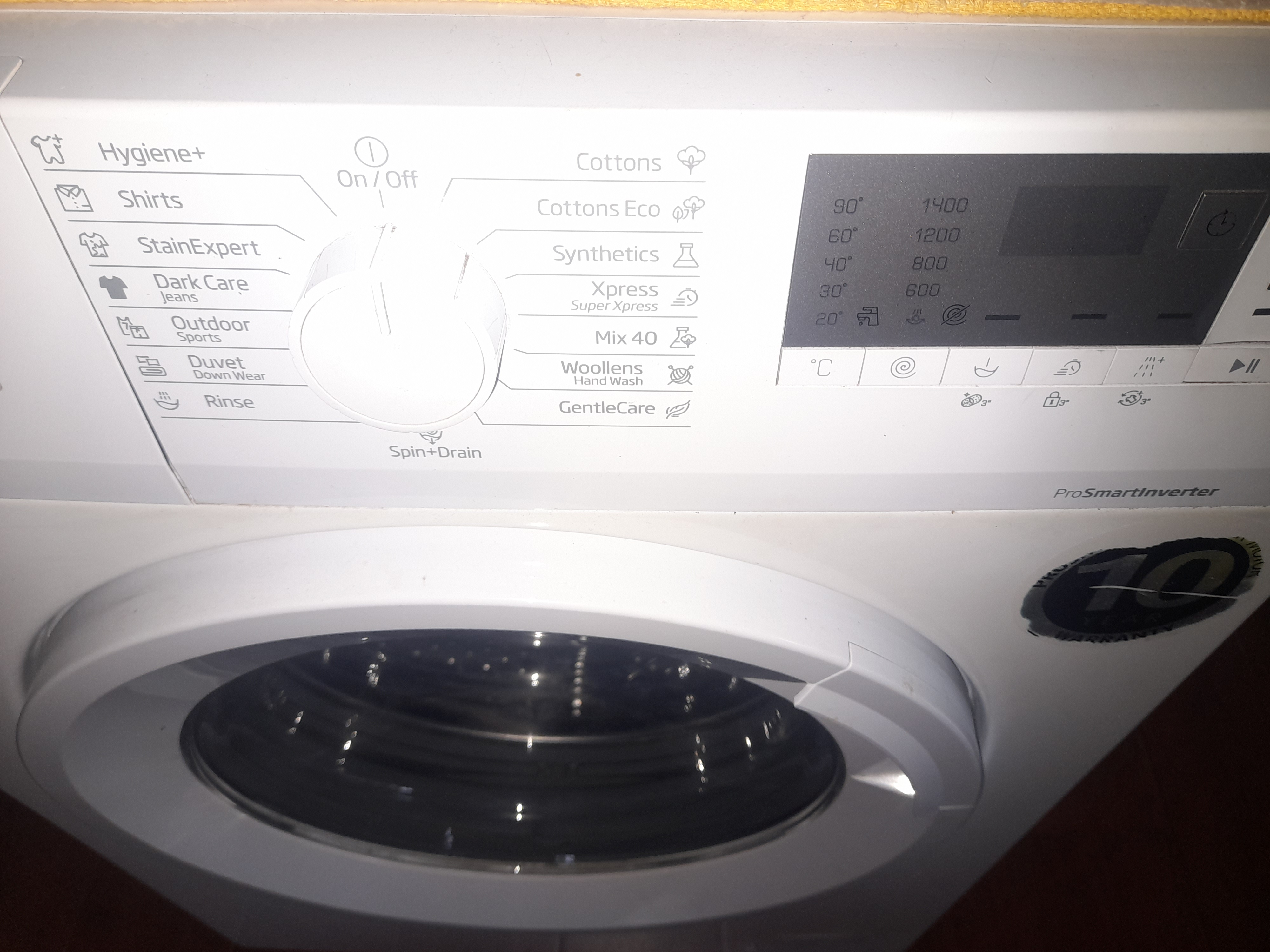 Beko front loaded washing machine