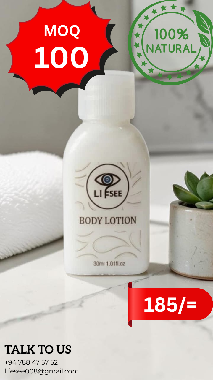 Premium 30ml Body Lotion for Hotels Resorts & Villas ads-image-1