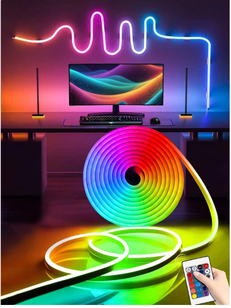 Flexible RGB LED Neon Strip Lights
