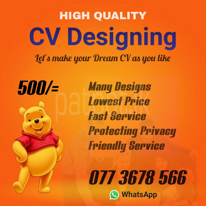 CV, Resumes & Letters