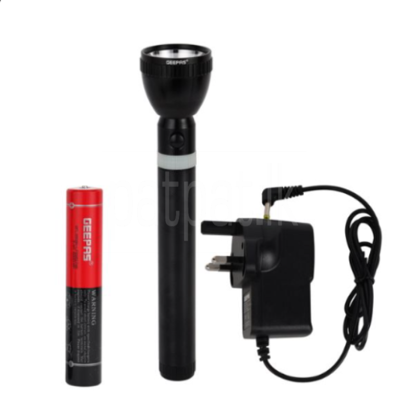 GEEPAS GFL3858 Rechargeable Flash Light Distant Range (Meter) 2800