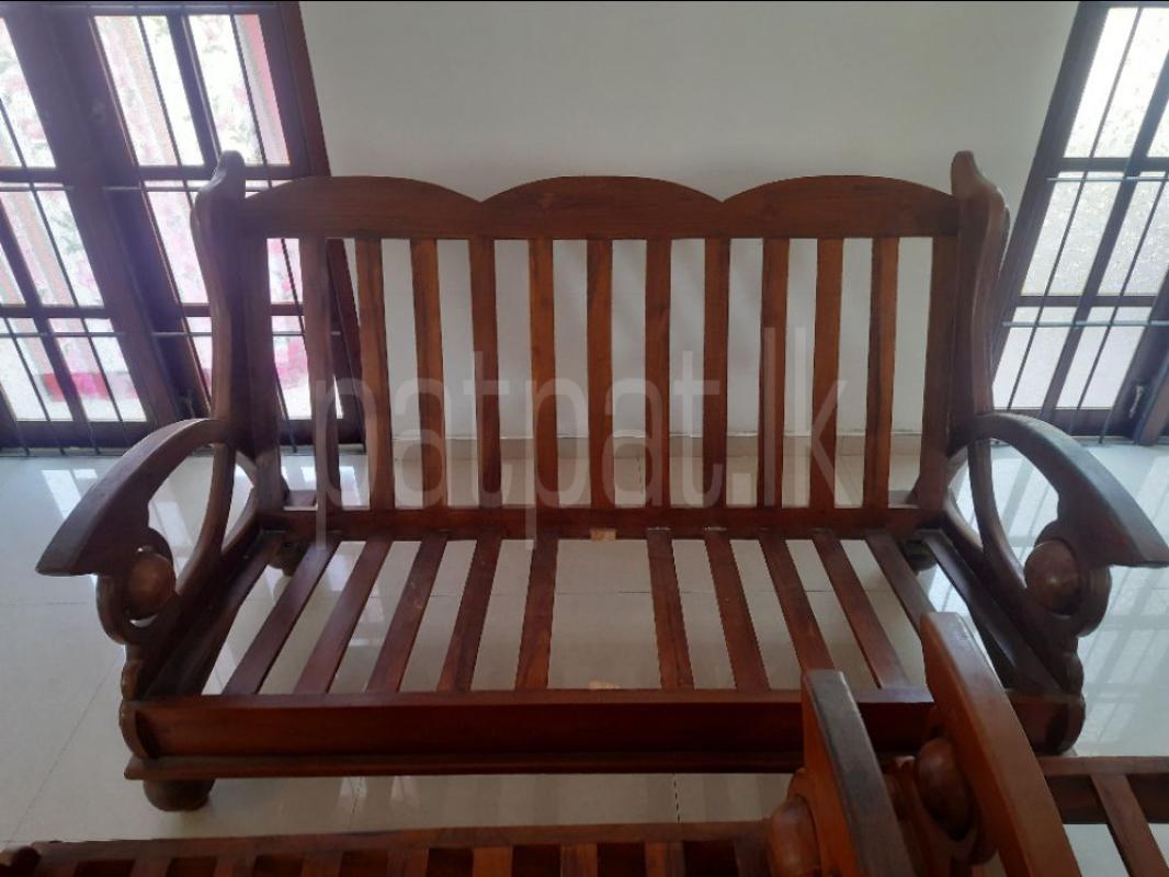 Wood sofa