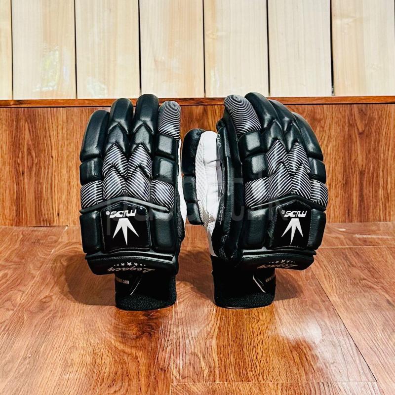 MIDS 7 Star Batting Gloves (Full Black) ads-image-1