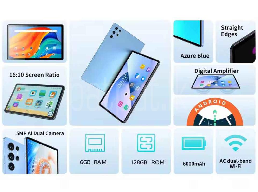 Tablet Brandnew 6GB/128GB Ai camera/ 4G Network Dual sim